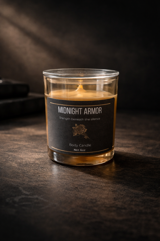 Midnight Armor – Heat-Activated Body Candle